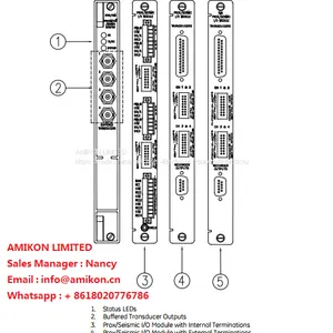 Bently Nevada 133442-01 Tachometer I/O Module【Factory Seal】 thumbnail-3