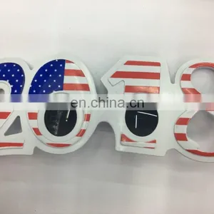 American Flag 2018 New Year Party Glasses thumbnail-1