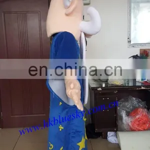 Character Cartoon Magician Mascot Costume thumbnail-2
