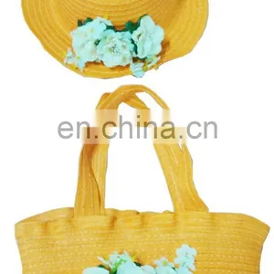 Summer Kids Flower Hat and Bag Set thumbnail-1