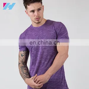 Yihao Men's T-shirt Fitness Mens Custom Sports Gym Clothing Shark Blank t Shirts Gym Men Top Selling Products New Design 2016 thumbnail-1