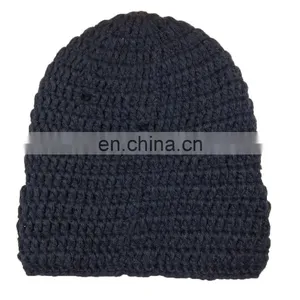 Custom Outdoor Warm Sports Beanie Knitted Cuff Beanie for Man thumbnail-6