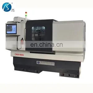 High Efficiency Alloy CNC Wheel Lathe Machine CK6180A thumbnail-1