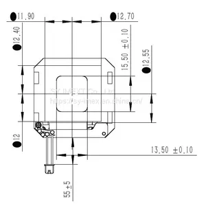 MX-SU-001A Mechanical Infrared Thermal Imaging Shutter, Flag Type Freeshipping , No MOQ Limited thumbnail-4