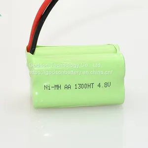 Ni-MH Battery Pack AA 1300mAh 4.8V thumbnail-1
