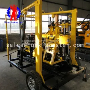 Working Effiency Equipped With Ball Card Core Borer Machine XYX-130 Wheeled Hydraulic Core Drilling Rig thumbnail-2