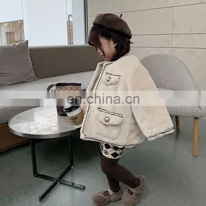 6175/Newest Winter Fashion Warm Coat With Fleece High Quality Kids Girl Clothes Coat thumbnail-3
