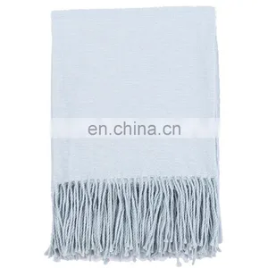 Throw Blanket Lightweight Soft Cozy for Bed Couch Sofa Decorative Blankets 43" x 55" thumbnail-1