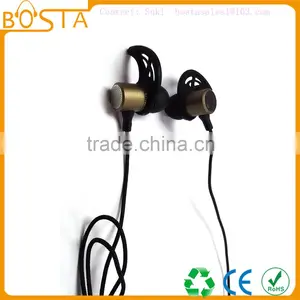 Sports Waterproof Magnet Cheap Stainless Steel Silver Bluetooth Earphones 2016 thumbnail-5