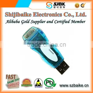 DS9490R# IC BRIDGE USB TO 1-WIRE RJ11 thumbnail-1
