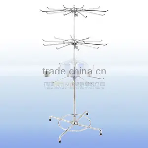Elegant Countertop Jewelry Display Rack With 3 Tiers thumbnail-1