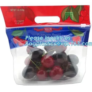 Stand Up Pouch, Reusable Clear Food Grade Freezer Food Fruit Package Plastic Slider Zipper Zip Lock Bags thumbnail-2