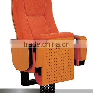 Single Leg Frame Luxury Cinema Hall Chair Dimensions thumbnail-4