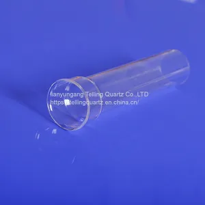 Factory Sell Clear Quartz Leco Tube for Carbon Sulpher Analysis From China thumbnail-1