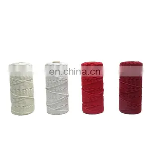 Colored Cotton Cord Bundling Rope DIY Tapestry Twist Rope 3 Mm 4 Mm 5mm Wholesale Cotton Rope thumbnail-1