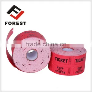 Supply Customized Scratch off Lottery Ticket, Arcade Tickets, Admit One Ticket, Tickets Printing Quality Choice thumbnail-3