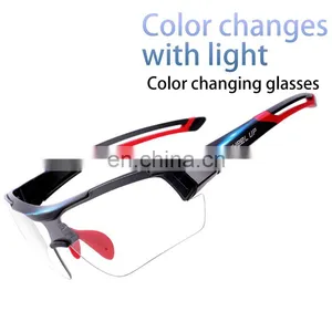 Mountain Bike Color-changing Cycling Glasses for Men and Women, Bicycle Outdoor Sports Windproof Glasses Equipment thumbnail-4