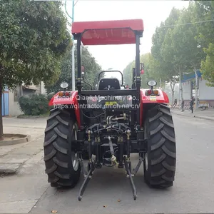 4 Wheel Farm Tractor Agricola 4x4 100 HP Farm Tractor Machinery With Air Condition Cabin Price thumbnail-3