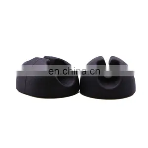 Promata Flexible Silicone Cable Winder Usb Cable Organizer Wire Cord Management Cable Clip Holder thumbnail-1