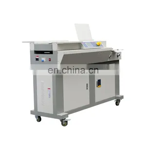New Integrated Glue Tank Exercise A3 Book Fully Automatic Binding Machine Commercial thumbnail-4