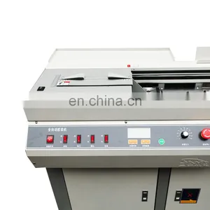 SPB-55HA4 High Quality Automatic Glue Book Binding Machine With Glue Binder Best Price thumbnail-4