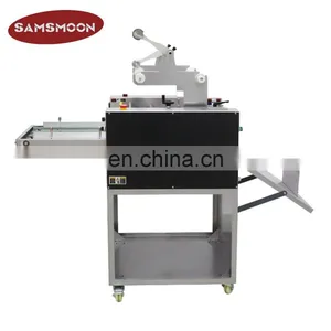 Best Price 75Mm Rubber Roller Diameter Infrared Internal Heating Eva Hot Lamination Film Machine On Paper thumbnail-1