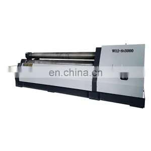 Wmtcnc New Sheetrollingmachine W12 Hydraulic Plate Rolling Machine 4 Roll Plate Rolling Machine thumbnail-1