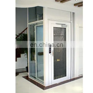 China Factory Home Used Villa Elevator, China Manufacturer Panoramic Small Passenger Lift thumbnail-1