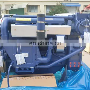 Mesin Tempel 185hp Weichai WP6C185-21E220 Electronically Controlled Common Rail Marine Diesel Engine thumbnail-3