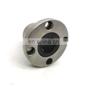 LMF10UU High Speed Textile Machinery 10mm Round Flange Linear Motion Bearing thumbnail-5