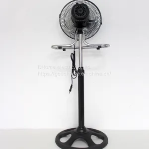 10inch Industrial Stand Fan 2 in 1 Pink Color（Wechat:13510231336） thumbnail-2