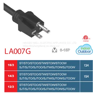 NEMA 6-15P POWER CORD thumbnail-1