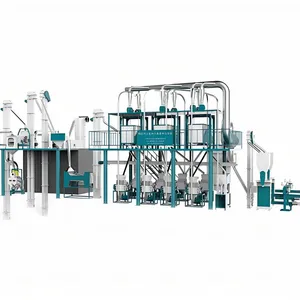 30tpd Maize Wheat Flour Mill Corn Flour Milling Machine Posho Milling Machinery thumbnail-3