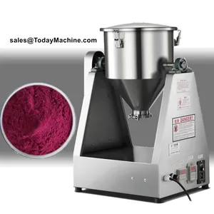 Cosmetic Food Flour Powder Double Cone Blender Mixing Machine thumbnail-1
