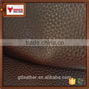 Genuine pu Coated Cow Leather Barton Print Leather Match Full Grain Leather thumbnail-4