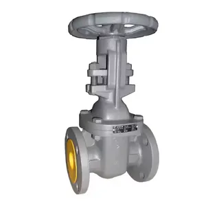 ANSI GB DIN JIS Gate Valve Z41X-16Q/Z41X-10Q PN10 PN16 DN50 DN100 Sofe Hard Seal Gate Valve Rising Stem thumbnail-1
