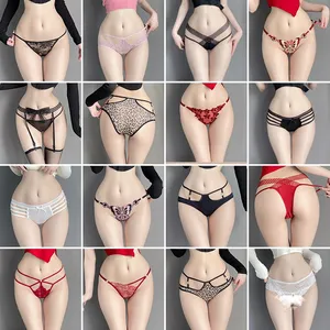 Sexy Stockings Lingerie for Women, No Need to Take Off, See-through Hollow Sexy Nightdress Sleepwear Nightwear Bodysuit Underwear Wholesale thumbnail-2