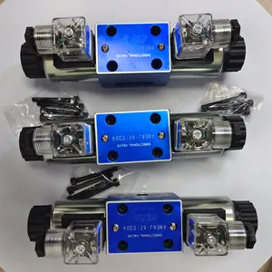 High Quality Customised Brand 4WE6J Type Plate Directional Control Valve Electromagnetic Reversing Valve Solenoid Valve 10 GPM 1 thumbnail-3