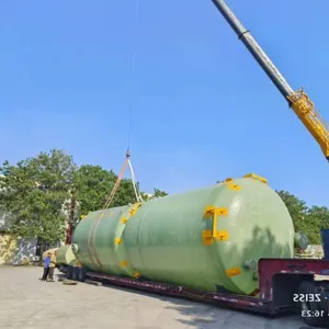 FRP Dilute Hydrochloric Acid Storage Tanks With 1-Year Warranty Free Replacement Parts thumbnail-5