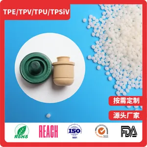 TPE/TPV/TPS Granular Materials for Foam Material Bottle Stopper Material thumbnail-1