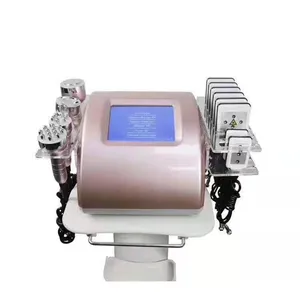 2026 Model 6-in-1 Professionelles Ultraschall-Vakuum-Kavitationssystem 40KHz RF Lipo-Laser für SPA-Körperkonturierung thumbnail-1