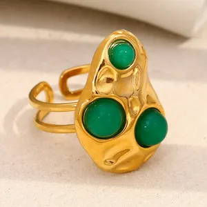 Stainless Steel Ring, 12mm Width, Mirror Polish, Nickel Free Hypoallergenic, OEM/ODM Service thumbnail-3