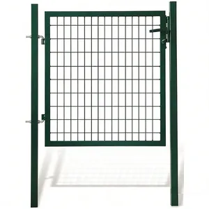 Single Gate 3D Panel Fence With High Security Latch and Key Cylinder thumbnail-3