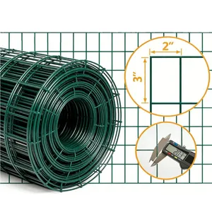Durable 100X100mm Galvanized Wave Welded Wire Mesh Fence Roll for Sheep thumbnail-2