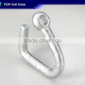 Zinc Plated Metal Tarp Rope Hook thumbnail-2