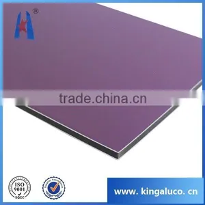 PE and PVDF Aluminium Composite Plastic Panel ISO Certified thumbnail-3