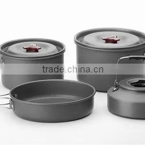 Outdoor Portable Cookware Camping Aluminum Alloy PY71006 thumbnail-2