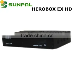 Enigma2 HEROBOX EX HD BCM7358 Satellite Receiver Dvb s2 Set Top Box Solo Pro v3 thumbnail-1