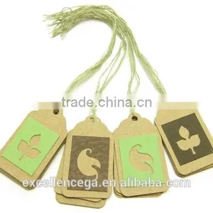 Custom Factory Price Brown Kraft Paper Hang Tags thumbnail-1