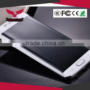 100% Full Curved LCD Tempered Glass Screen Protector for Samsung Galaxy S6 EDGE thumbnail-4